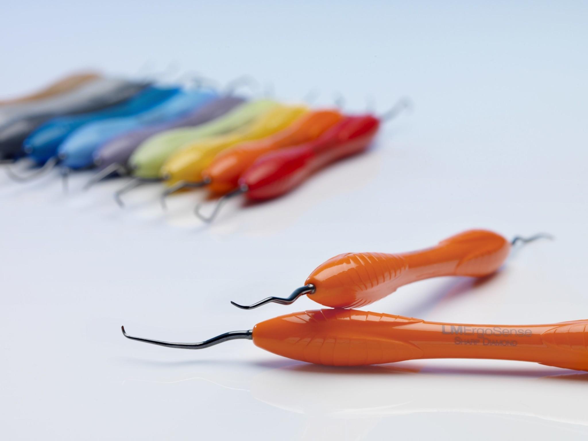 Instrumente Sharp Diamond portocalii