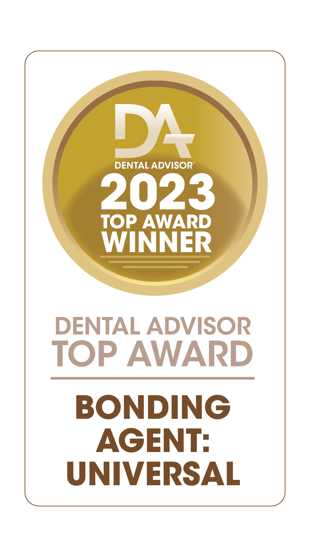 Gold Dental Advisor Top Product Award 2023