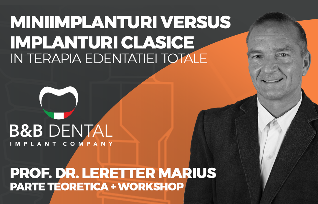 Miniimplanturi versus implanturi clasice, in terapia edentatiei totale