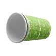 Pahare hartie de unica folosinta Street Art fresh green x 50buc Akzenta