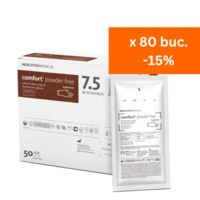 MANUSI CHIRURGICALE-sterile nepudrate pachet x 1 pereche 7.5