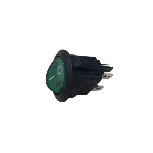 Buton ON/OFF - rotund cu 4 pini pentru aparatul de sigilat pungi 