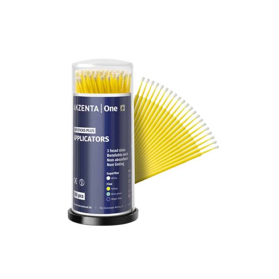 Tipsuri aplicatoare Top Sticks Plus Yellow fine Akzenta 
