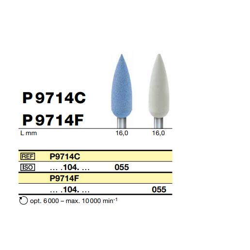 Polipant montat pentru zirconiu P9714 x 2 buc. D+Z