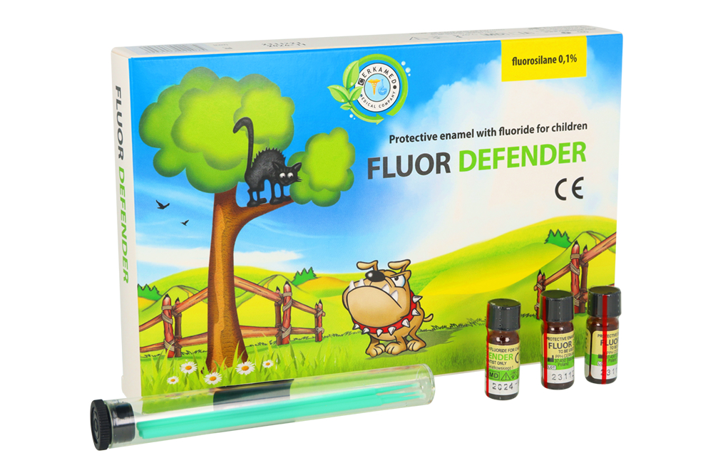 Lac cu fluor Fluor Defender Cerkamed