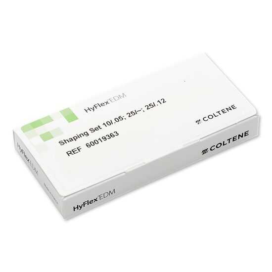 Ace pentru sistem rotativ HyFlex EDM NiTi File Shaping Set 3 x 25 mm medium Coltene