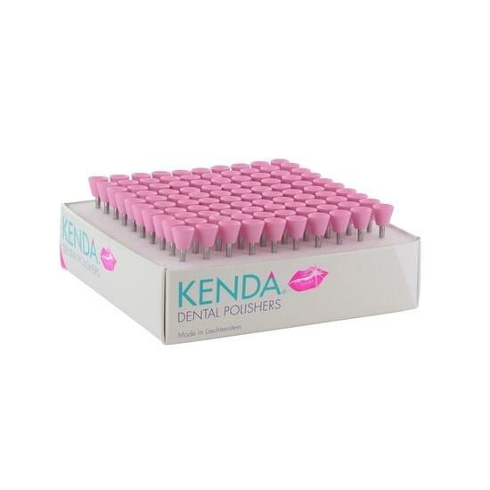 Gume de finisat roz cupa mica (compomer, compozit, glasiomer) Kenda