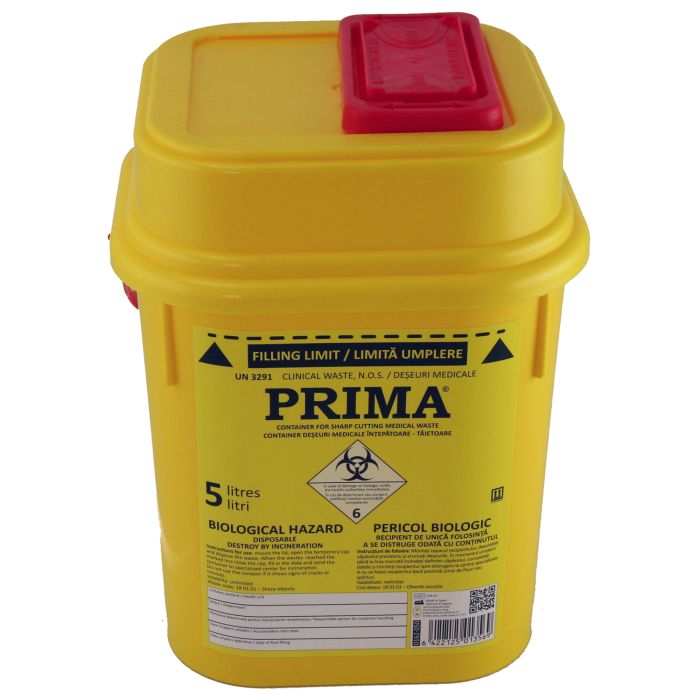 Cutie de incinerat din plastic 5l Prima