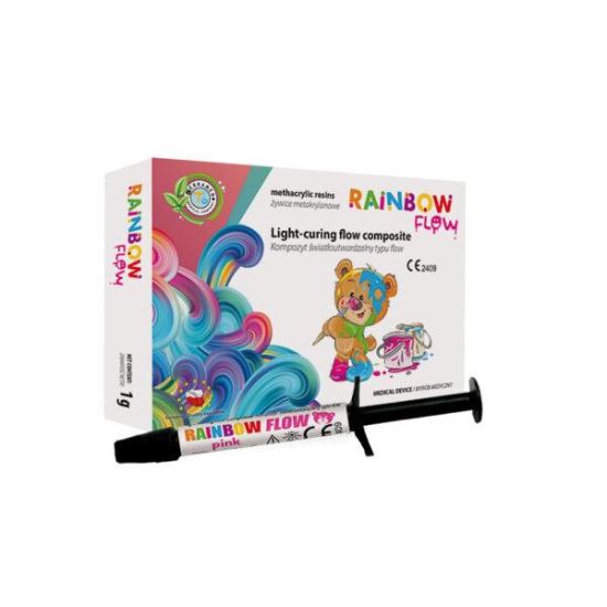 Compozit fotopolimerizabil fluid purple Rainbow Flow Cerkamed