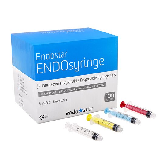 Seringi Luer Lock colorate ENDOSyringies Endostar