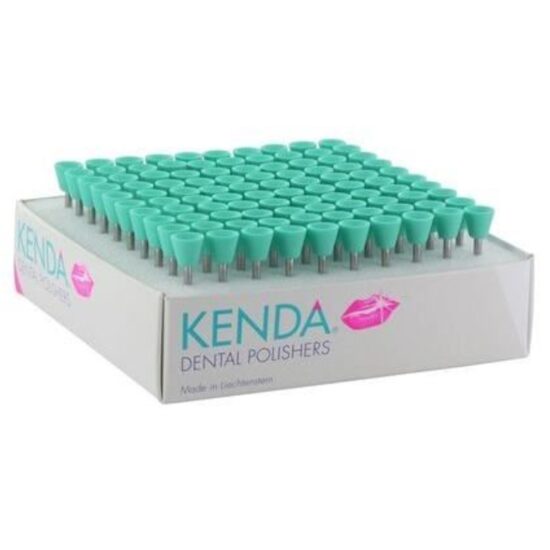 Gume de finisat verzi cupa mare (compomer, compozit, glasiomer) Kenda