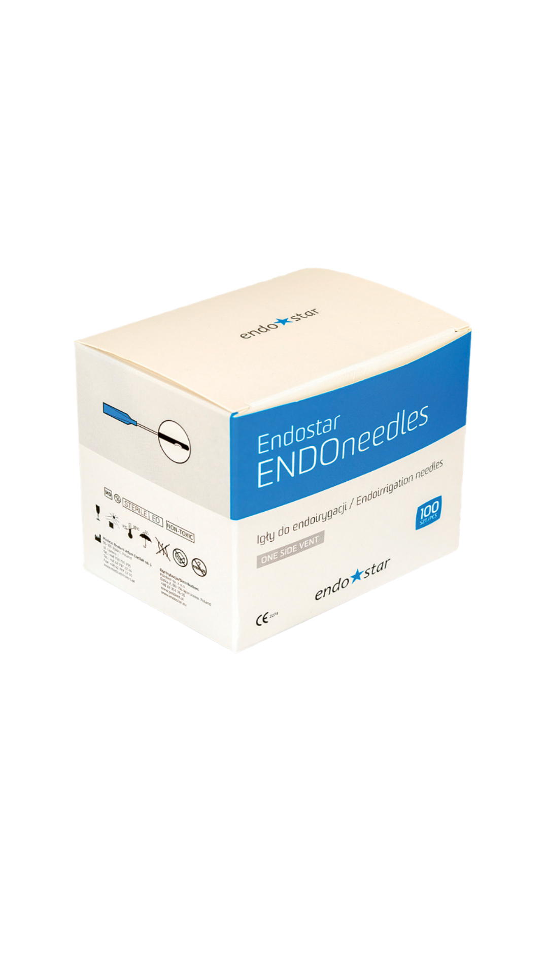 Ace endotontice de irigare cu canal unic ENDOneedles Endostar