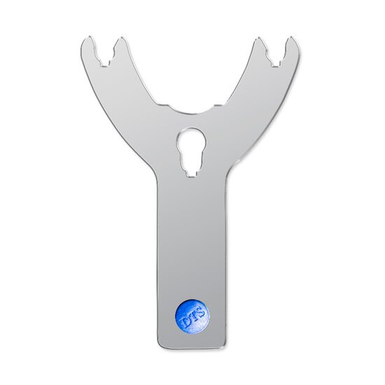 Maner inox pt linguri de amprenta plastic-M inferior