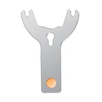 Maner inox pt linguri de amprenta plastic-S inferior