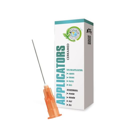 Varfuri aplicatoare metalice 25g  x 20 buc Cerkamed 