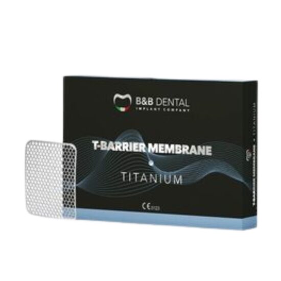 Membrana de titan T-Barrier Titanium-12x19mm cu surub de fixare