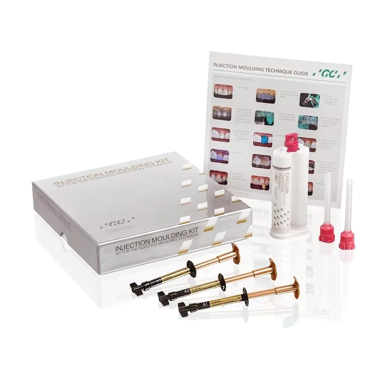 GC Kit G-aenial Universal Injectable 3 x 1ml + Exaclear 48g A3 GC Fuji
