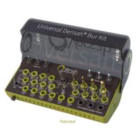 DENSAH Bur KIT SHORT - 6 freze, freza pilot, 6 pini, extender si suport Versah