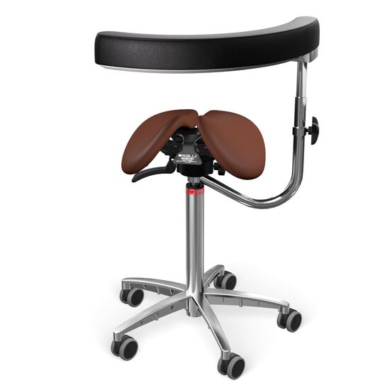 Scaun Salli SwingFit with Allround support leather cognac