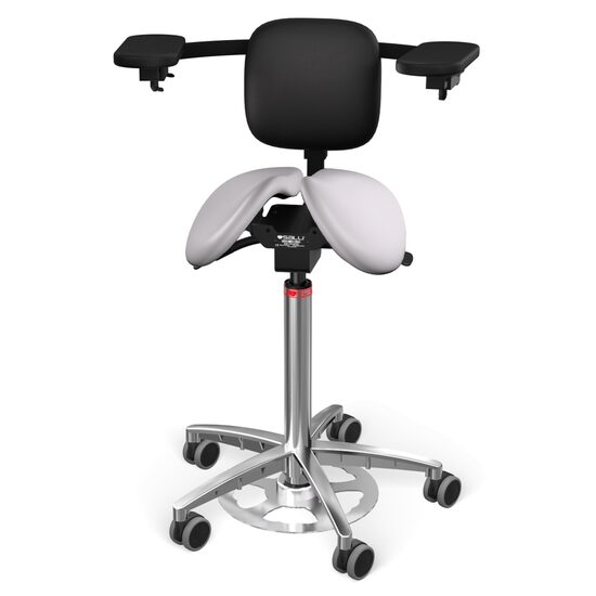 Scaun Salli Expert leather light grey