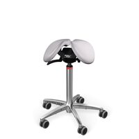 Scaun Salli Swing leather light grey