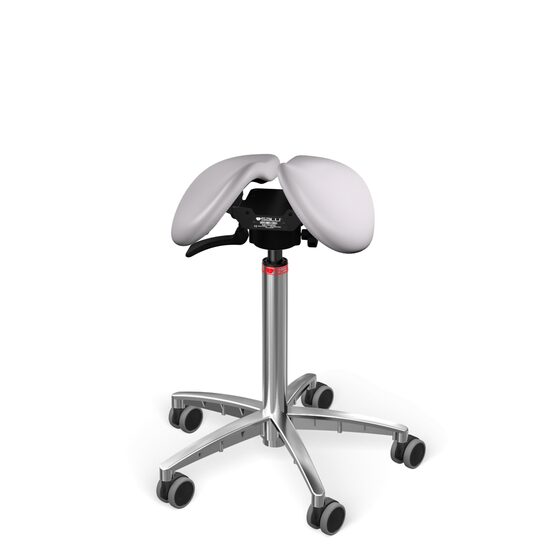 Scaun Salli Swing leather light grey