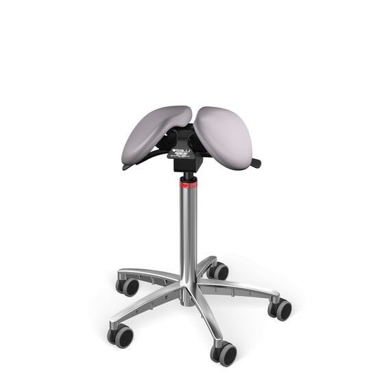 Scaun Salli Small Multiadjuster leather stone grey