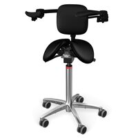 Scaun Salli MultiAdjuster with Ergorest + back support artificial leather 