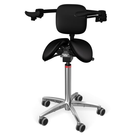 Scaun Salli MultiAdjuster with Ergorest + back support artificial leather 