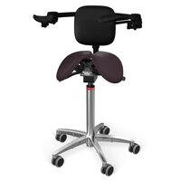 Scaun Salli MultiAdjuster with Ergorest + back support textil steel grey 
