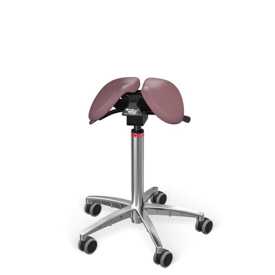 Scaun Salli Small Multiadjuster artificial leather old rose 