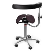 Scaun Salli Swing with Allround support textil steel grey 