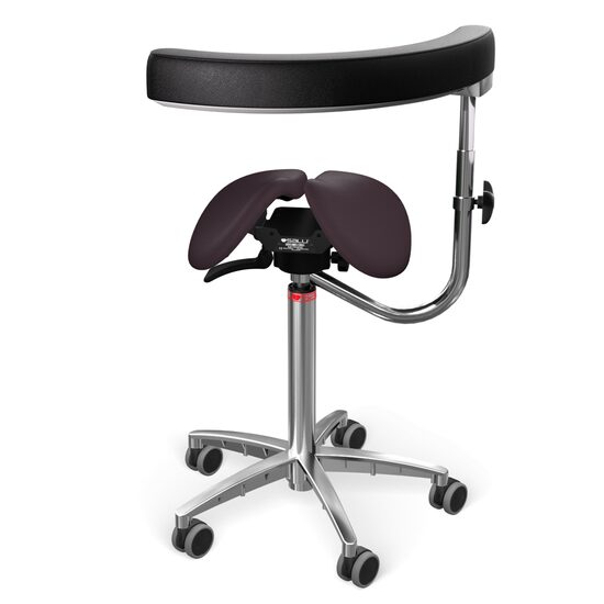 Scaun Salli Swing with Allround support textil steel grey 