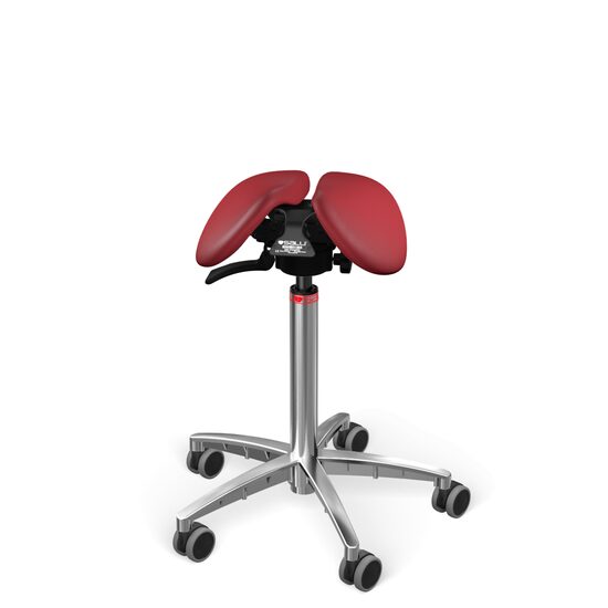 Scaun Salli Small SwingFit leather wine