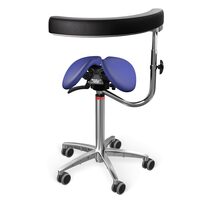 Scaun Salli SwingFit with Allround support leather navy blue
