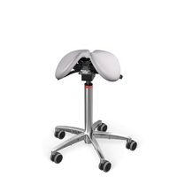 Scaun Salli MultiAdjuster leather light grey