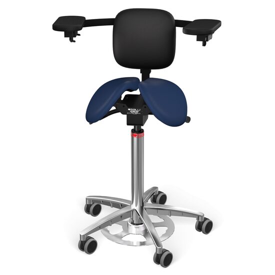 Scaun Salli Expert artificial leather smoke blue 