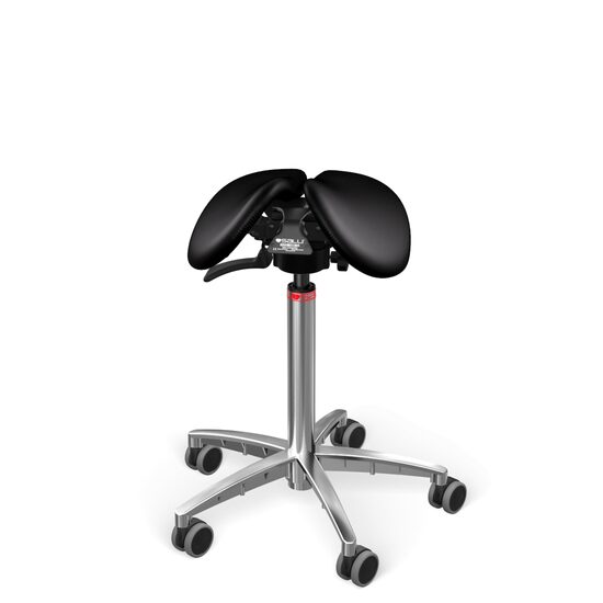 Scaun Salli SwingFit esd artificial leather black