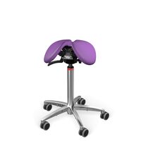 Scaun Salli SwingFit leather plum