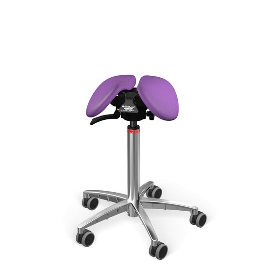 Scaun Salli Small SwingFit leather plum