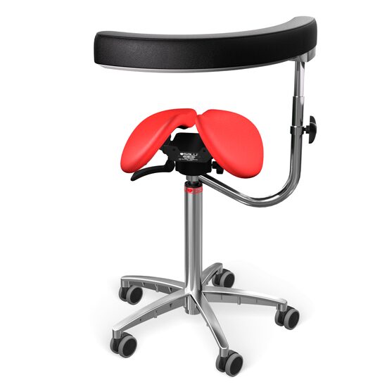 Scaun Salli Swing with Allround support leather ferrari