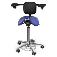 Scaun Salli Expert leather navy blue