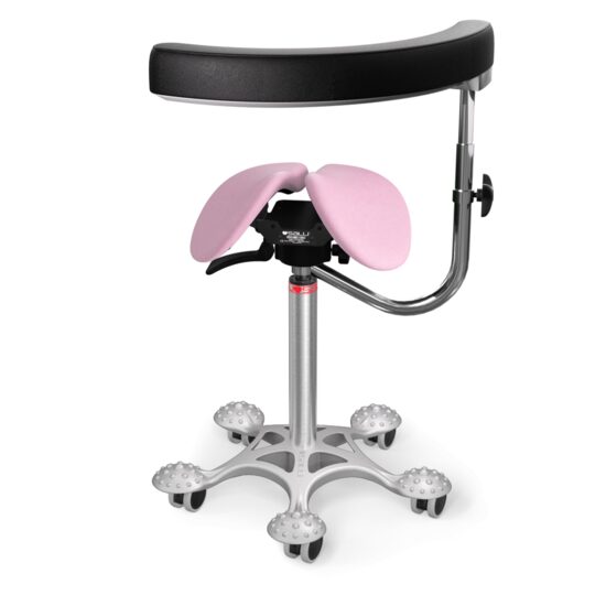 Scaun Salli Swing with Allround support leather Pink