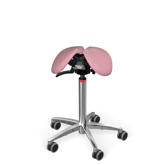 Scaun Salli SwingFit artificial leather heavenly pink 