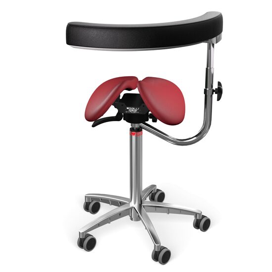 Scaun Salli Swing with Allround support leather wine