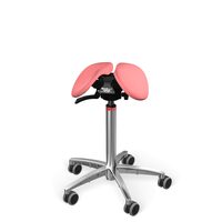 Scaun Salli Small SwingFit leather coral