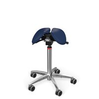 Scaun Salli Small Multiadjuster artificial leather smoke blue 