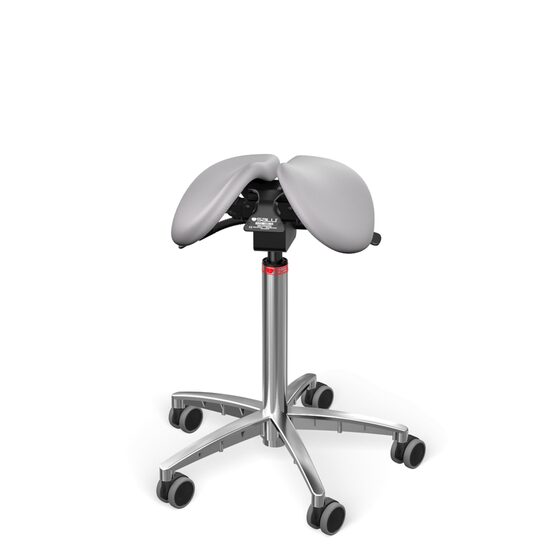 Scaun Salli MultiAdjuster leather stone grey