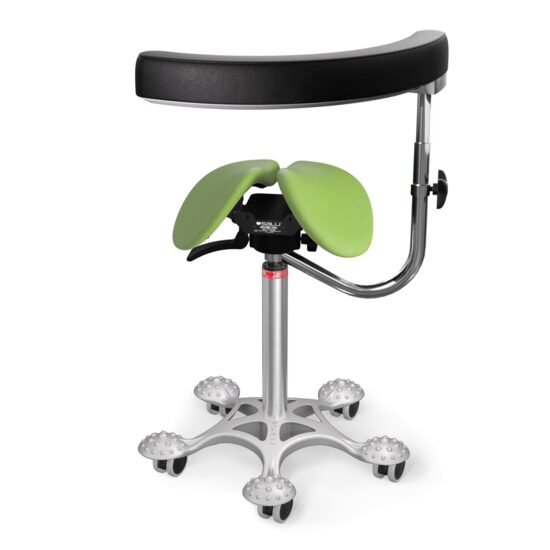 Scaun Salli Swing with Allround support leather Lime green