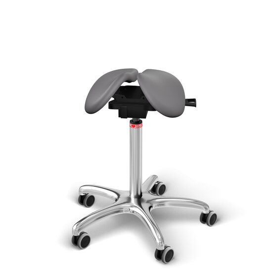 Scaun Salli Strong leather dark grey